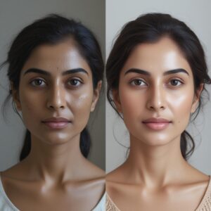 before and after girl 